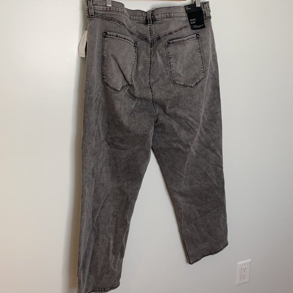 J Brand Women Gray Ruby High-Rise Slim Cigarette Denim Jean Plus Size 22 - Picture 7 of 10